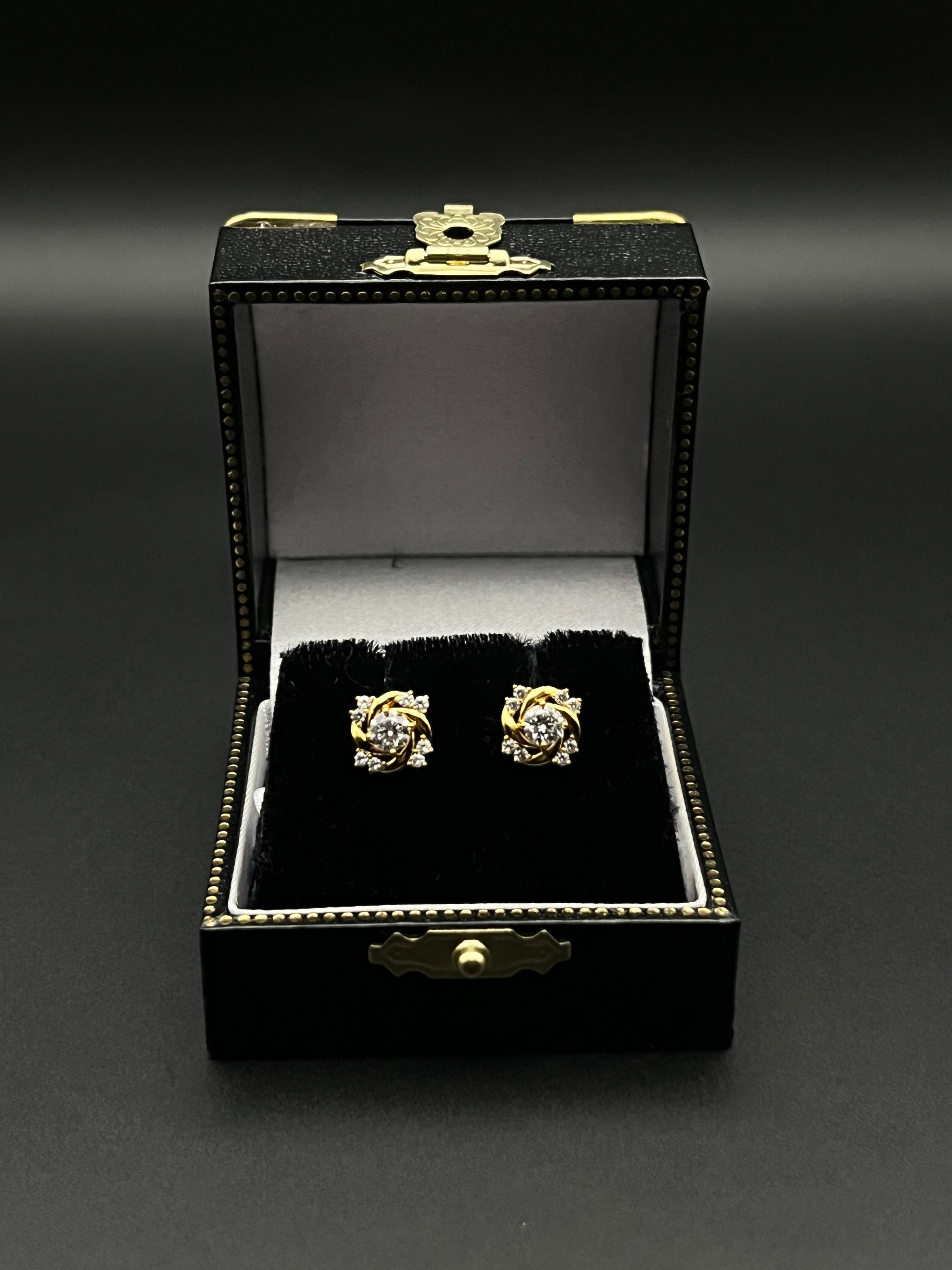Royal Rose Earrings