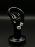 Ice Square Earrings